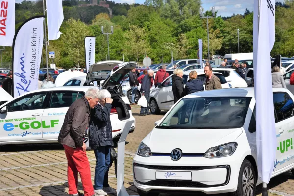 Bild: Elektromobilität im Sonnenbad