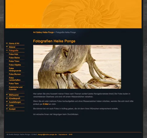 Bild: Online-Galerie mit neuen Fotos