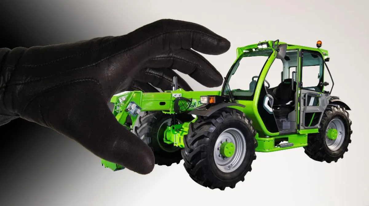 Dank GSGroup Langzeit-Tracker Wiederauffindung der gestohlenen Merlo-Teleskoplader erfolgreich