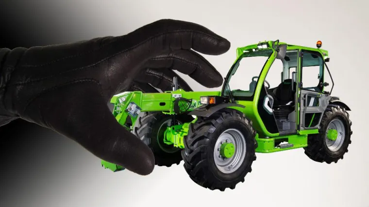 Bild: Gestohlene Teleskoplader dank Langzeit-Tracker der GSGroup am selben Tag in Polen sichergestellt