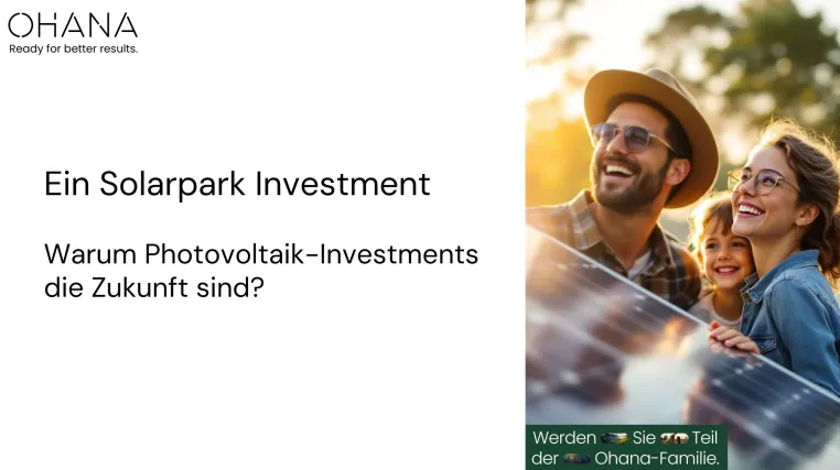 Bild: In einen Solarpark investieren – Warum PV-Investments die Zukunft sind