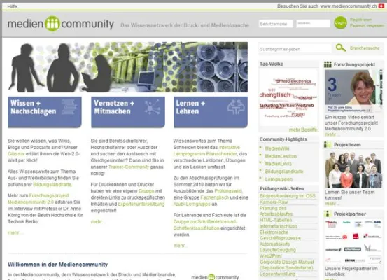 Bild: Drupal Fachwörterbuch "BDIC" als E-Learning Software für Druck- und Medien Industrie