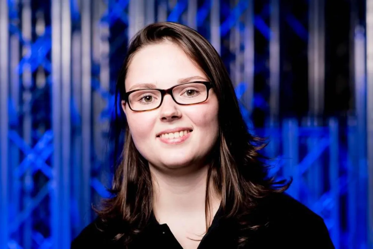 Mara freut sich auf die technische Ausbildung bei snmusic event service