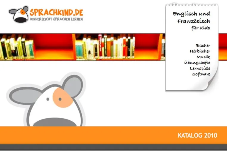Bild: SPRACHKIND.DE veröffentlicht den Gesamtkatalog 2010