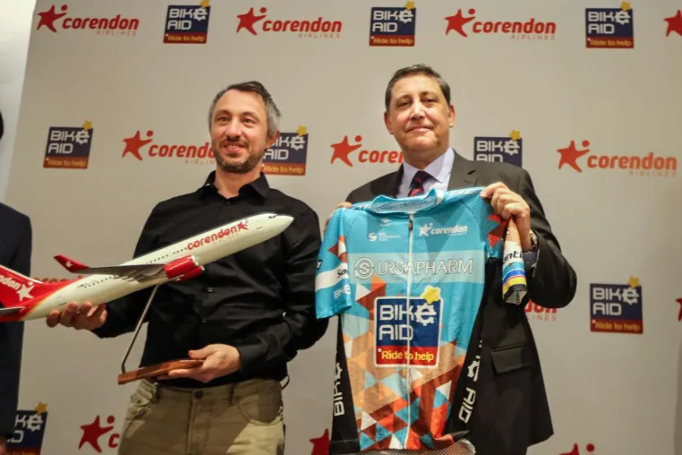Corendon Airlines sponsert Tour of Antalya-Teilnahme der deutschen Radsportmannschaft Bike Aid Bild: Corendon Airlines sponsert Tour of Antalya-Teilnahme der deutschen Radsportmannschaft Bike Aid