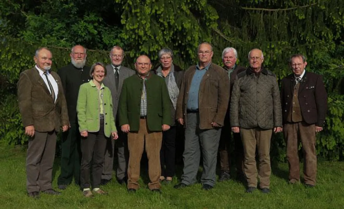Die JVO-Gründungsmitglieder im Jubiläumsjahr