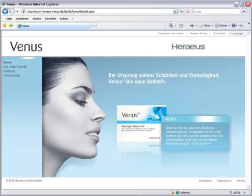 Bild: stoll & fischbach eBusiness launcht erste Websites für Heraeus