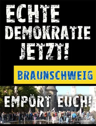 Bild: Occupy Braunschweig - Echte Demokratie jetzt!