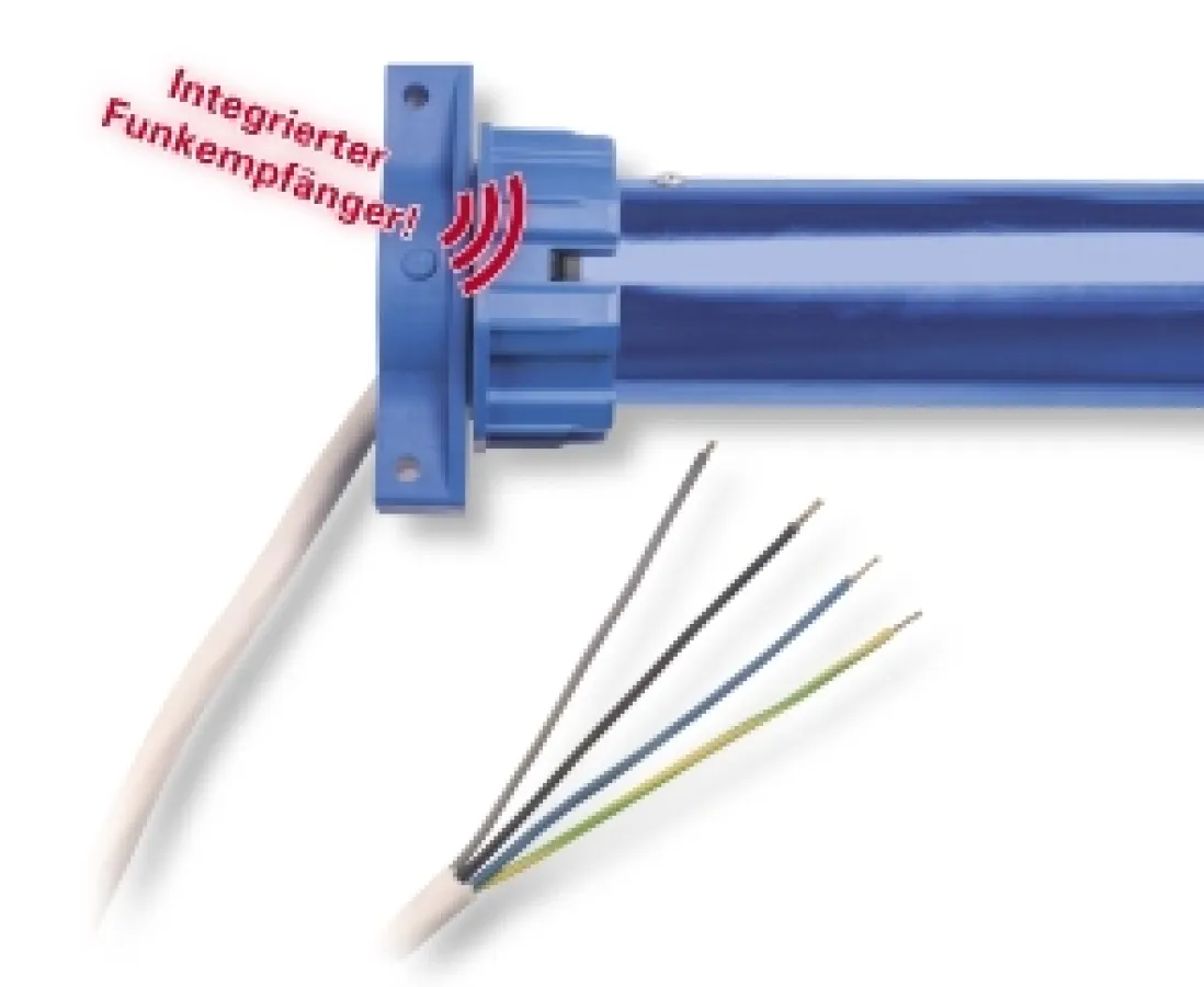 Der neue Funkrohrmotor von RADEMACHER Geraete-Elektronik