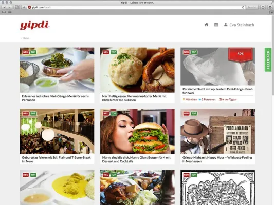 Bild: Neuer Stern am Onlinehimmel – Yipdi geht in München mit Gastronomiedeals an den Start