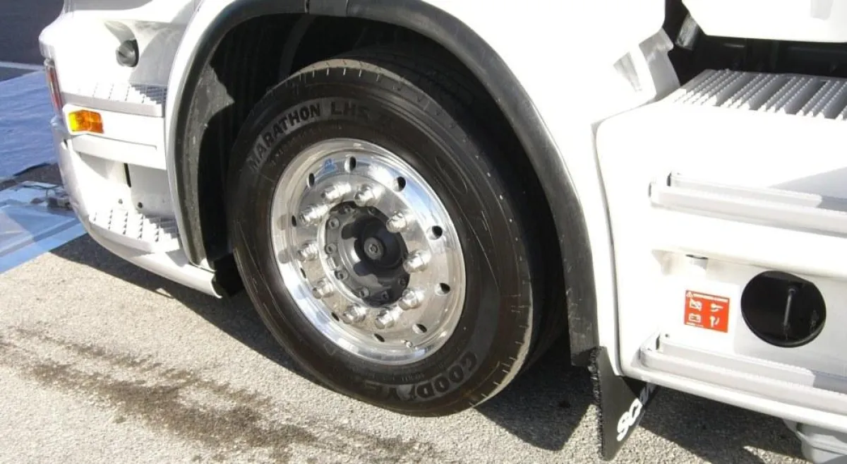 Scania hat die Goodyear AirMax-Reifen in der Erstausrüstung freigegeben