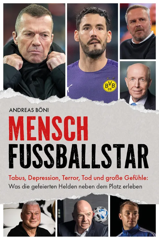 Das Cover vom Buch Mensch Fußballstar (© Meyer & Meyer Verlag)