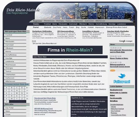 Bild: Neues Regionalportal für das Rhein-Main-Gebiet