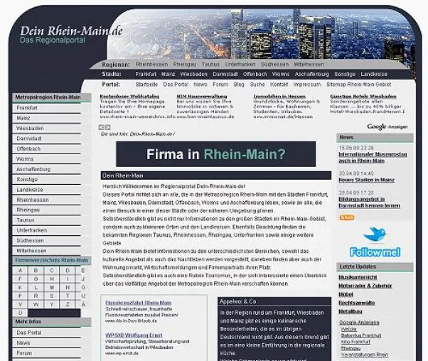 Bild: Neues Regionalportal für das Rhein-Main-Gebiet