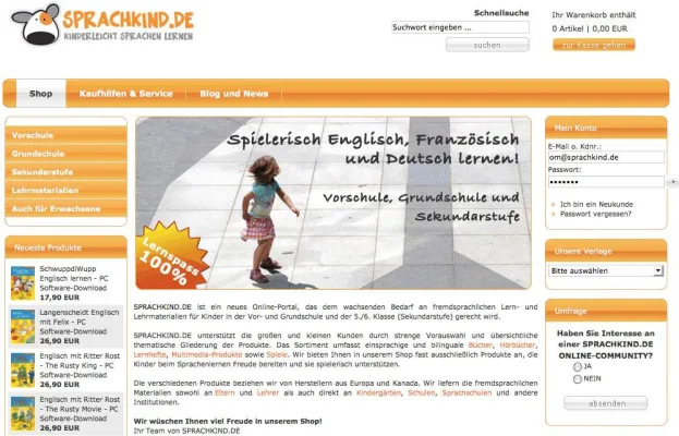 Bild: Neuer Online-Shop für frühkindliches Fremdsprachenlernen geht an den Start