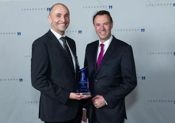 Bild: Lünendonk-Service-Award 2016 für arvato Systems