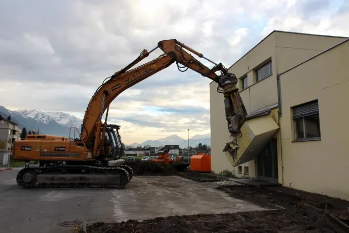 Bild: Der Liechtensteiner Milchhof baut um