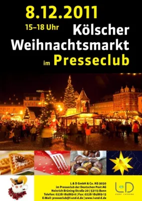 Bild: L & D verwöhnt Gäste mit duftendem Glühwein & Gebäck: „Kölsche Weihnacht“ im Presseclub Bonn