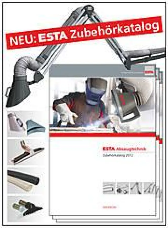 Der erste Zubehörkatalog der Spezialisten für Absaugtechnik ESTA
