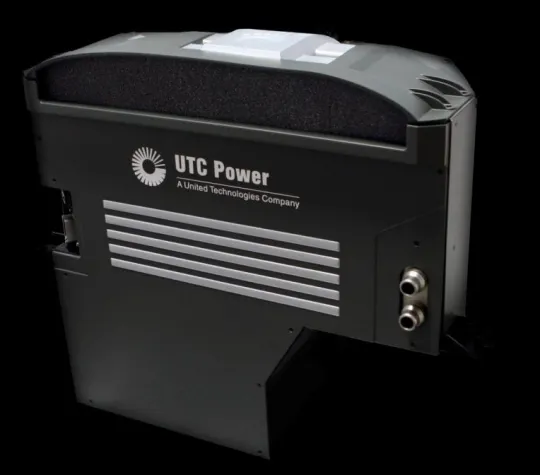 Bild: UTC Power Brennstoffzelle in Hybrid-Elektro-Fahrzeug von deutschem Autobauer