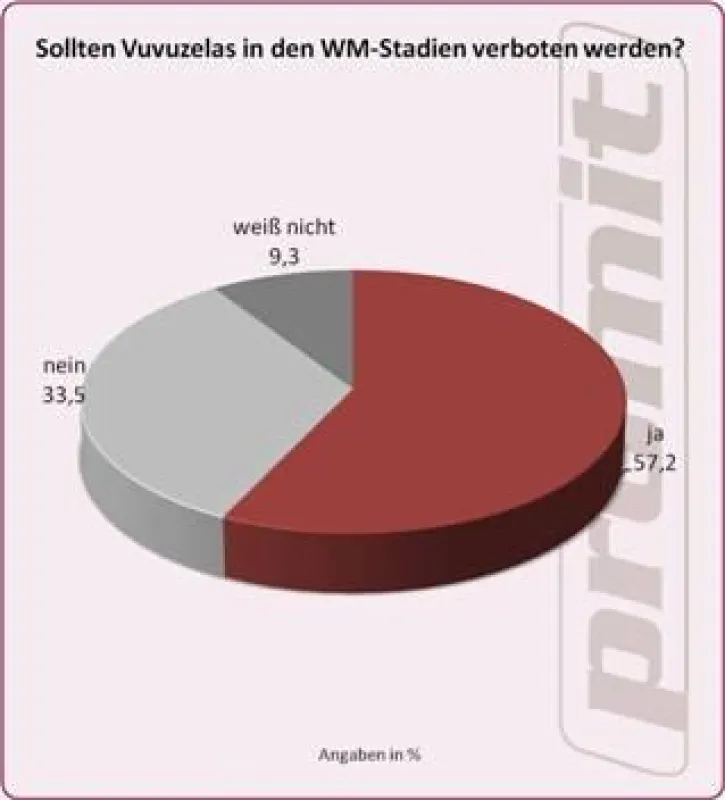 Sollen Vuvuzelas im WM-Stadion verboten werden?