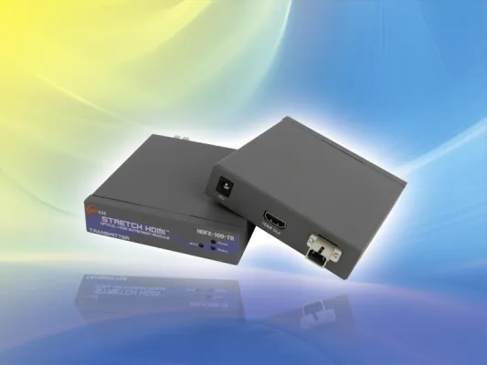 Bild: Optischer HDMI-Extender mit HDCP / DDC trotz rein optischer Verbindung