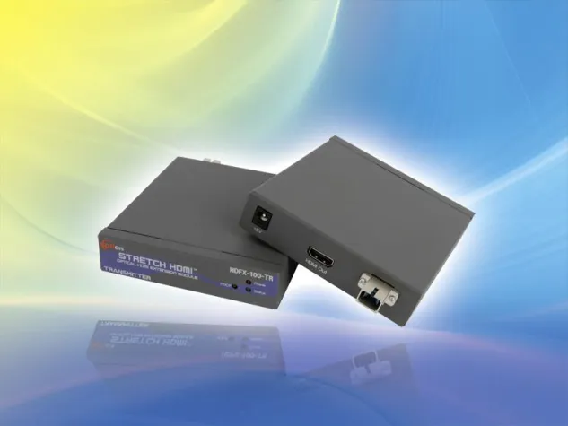 Bild: Optischer HDMI-Extender mit HDCP / DDC trotz rein optischer Verbindung