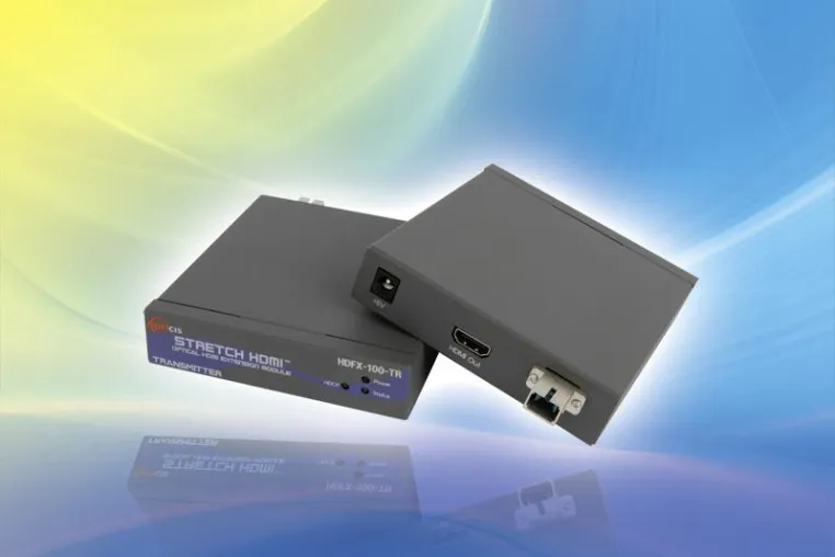Bild: Optischer HDMI-Extender mit HDCP / DDC trotz rein optischer Verbindung