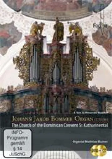 DVD-Box (DVD & Audio CD): J. J. Bommer-Orgel (1735/36) im Kloster St Katharinental (Schweiz) erschienen Bild: DVD-Box (DVD & Audio CD): J. J. Bommer-Orgel (1735/36) im Kloster St Katharinental (Schweiz) erschienen