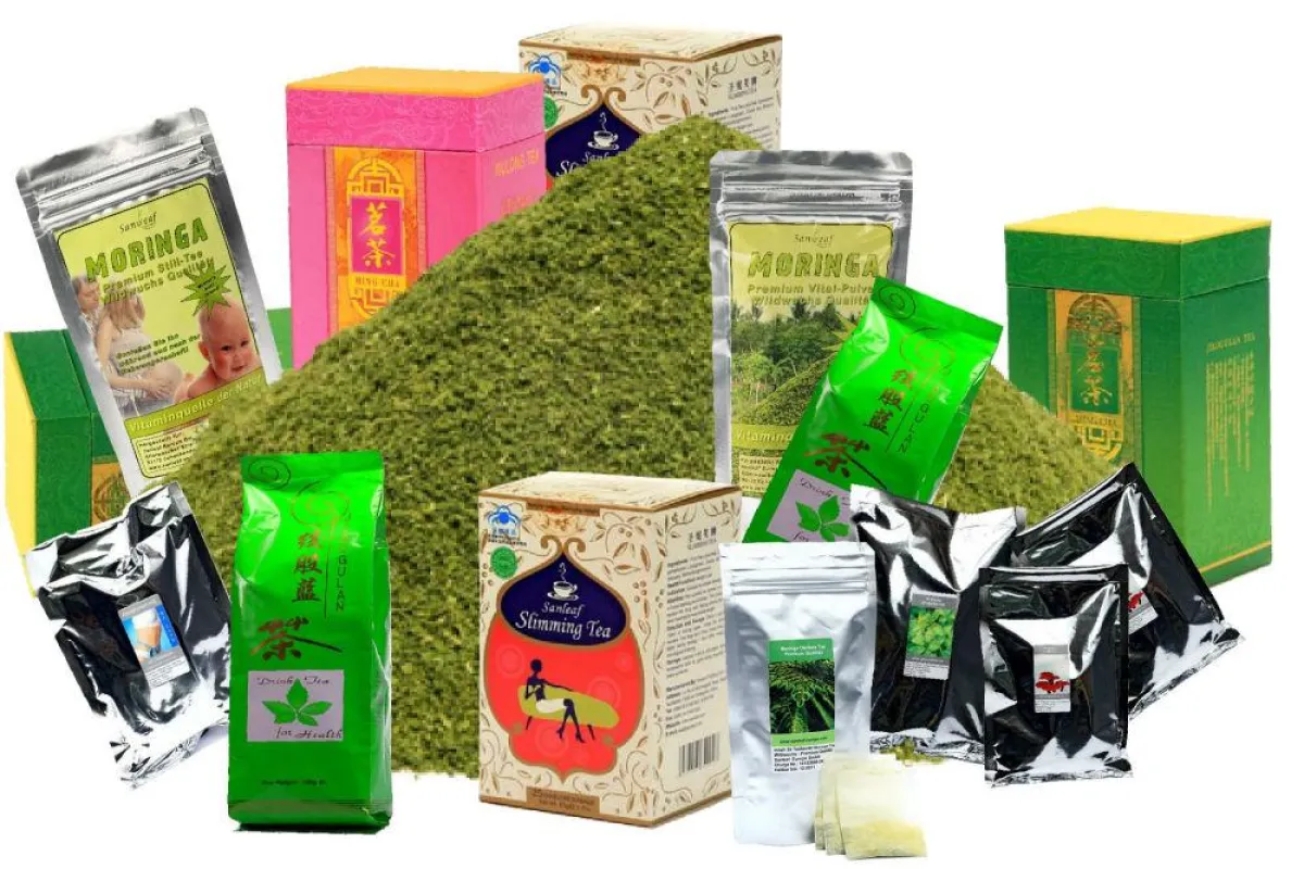 Moringa und Jiaogulan