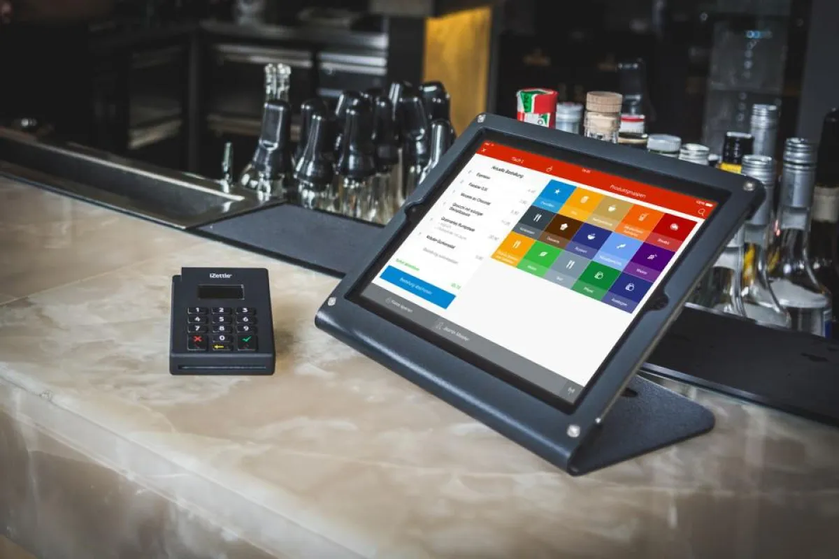 iZettle-Technologie mit pepperbill-Kassensystem