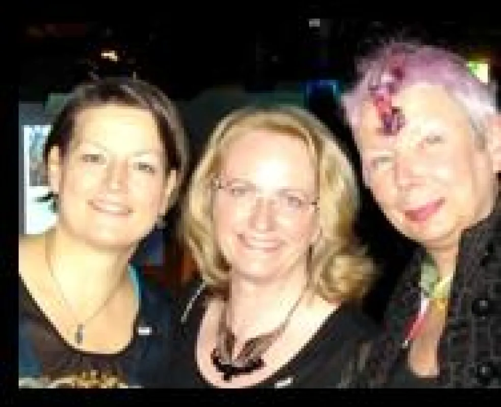 v.l.n.r: Hannah N. Hubert, XING Dortmund-Unna; Sabine Nickel, XING Dortmund-Unna; Luda Liebe, Trier