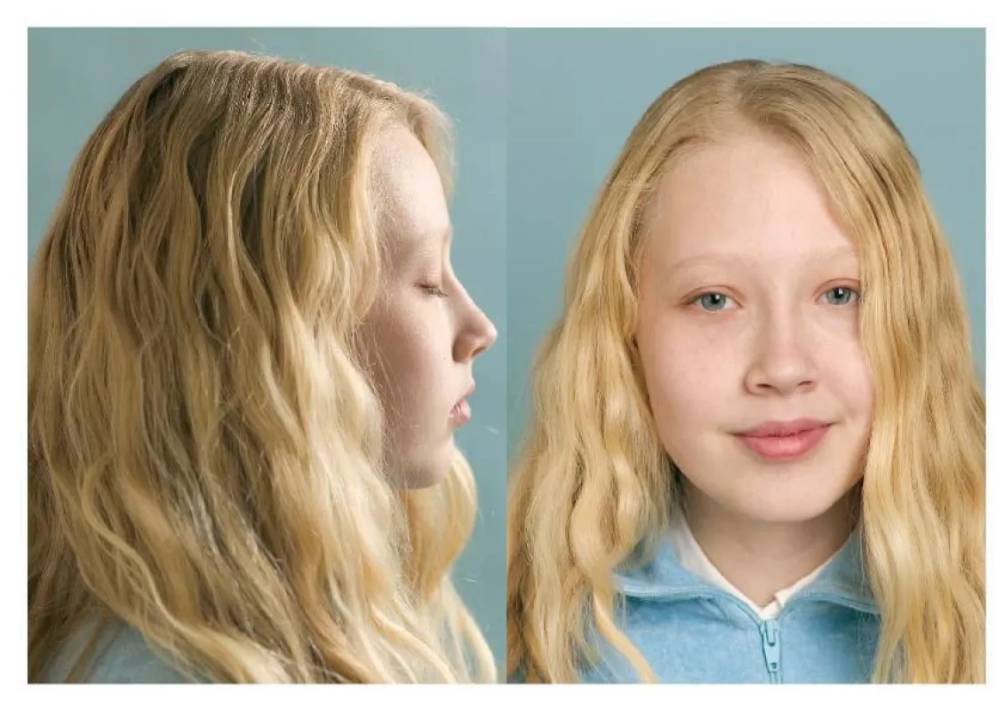 Schülerin praktiziert Transzendentale Meditation an der Maharishi Schule