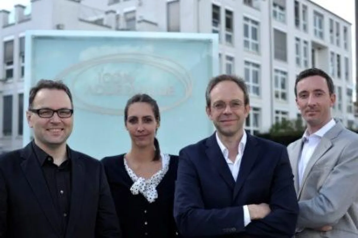 Icon Added Value - Team Hamburg: v.l.n.r.: Eick, Heinl, Ebeling, Arend