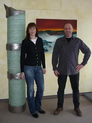 Conny Roßkamp und Wilfried Kleiber: Gemeinsame Kunstausstellung in der Schweiz Bild: Conny Roßkamp und Wilfried Kleiber: Gemeinsame Kunstausstellung in der Schweiz
