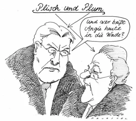 Bild: Bad Bank, Wahlkampf, Anitrassismuskonferenz ... sind die Themen der aktuellen Pressezeichnung