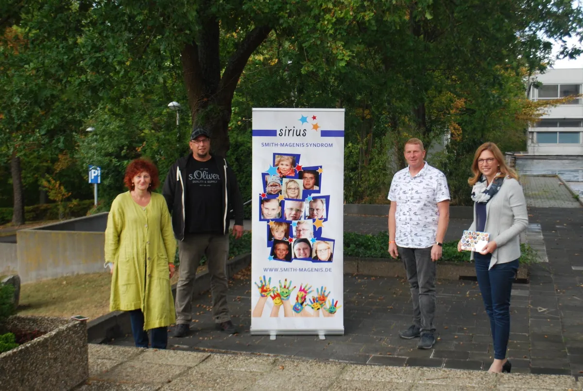 Von rechts nach links: Schirmherrin Sabine Bätzing-Lichtenthäler mit dem Vorstand des Sirius e.V