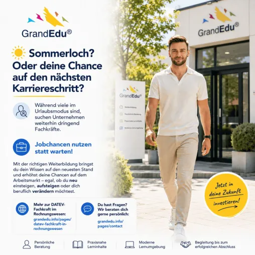 Bild: Sommerloch als Karrierechance: Warum Weiterbildung gerade jetzt neue berufliche Perspektiven eröffnen kann