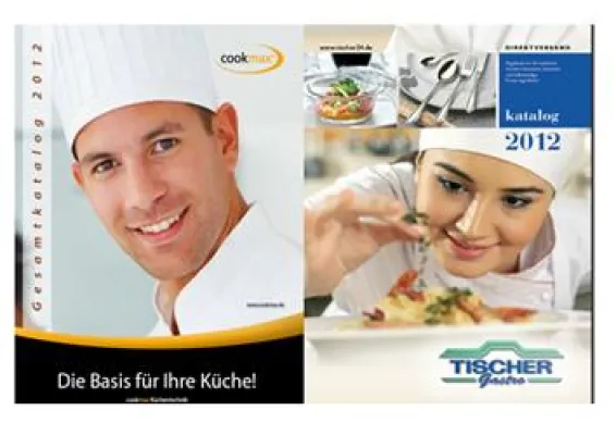 Bild: Tischer Gastro: Die neuen Kataloge Gastronomiebedarf Tischer24 und Küchentechnik von Cookmax sind da