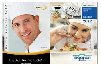 Bild: Tischer Gastro: Die neuen Kataloge Gastronomiebedarf Tischer24 und Küchentechnik von Cookmax sind da