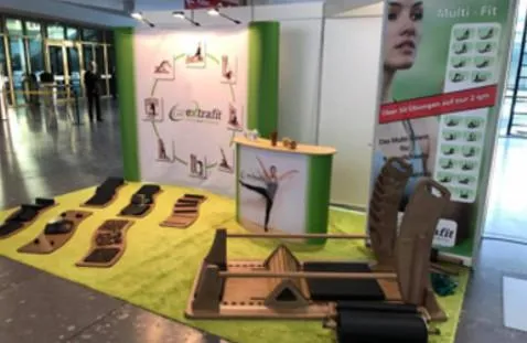 Bild: extrafit präsentiert sich auf der Therapro vom 26.01. bis 28. 01.2018 2018