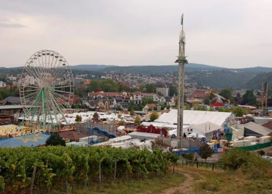 Bild: Baumesse auf Wurstmarktplatz