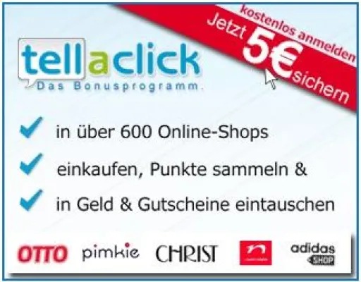 Bild: Bonusprogramme wie tellaclick glauben nicht an die Social Media Blase