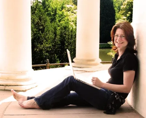 Bild: Schreiben und Yoga zur Entspannung