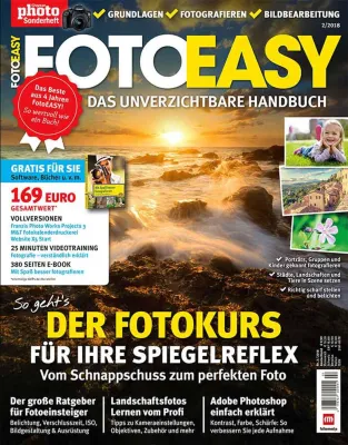 Wie man perfekte Bilder macht - FotoEASY präsentiert sich neu Bild: Wie man perfekte Bilder macht - FotoEASY präsentiert sich neu