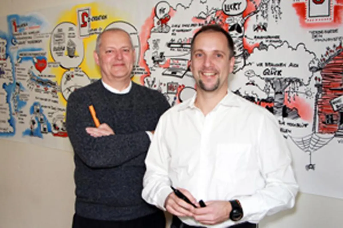 Paul H. Tontur  und Alexander Czernin.