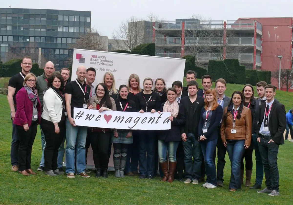 Rund 30 junge Gewerkschafter nahmen an der Sicherheitskonferenz der dbb jugend nrw teil