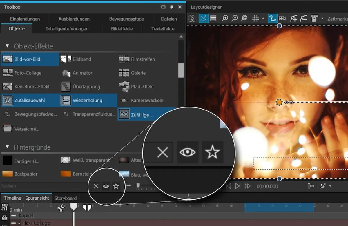 DiaShow, Stages, YouDesign Photo Book und YouDesign Calendar