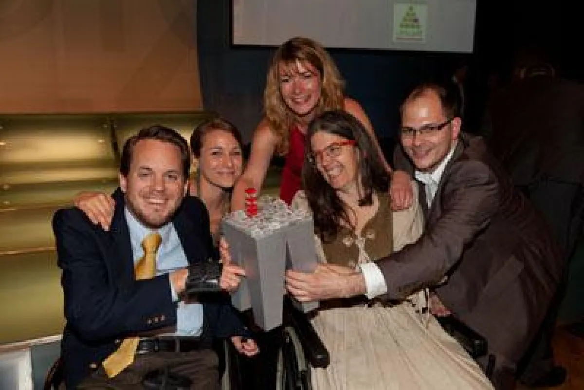 Foto: TRIGOS/Tanzer: Career Moves-Team mit TRIGOS-Award