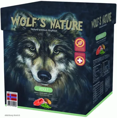Bild: Wolf’s Nature – Getreidefreies Alleinfuttermittel für Hunde